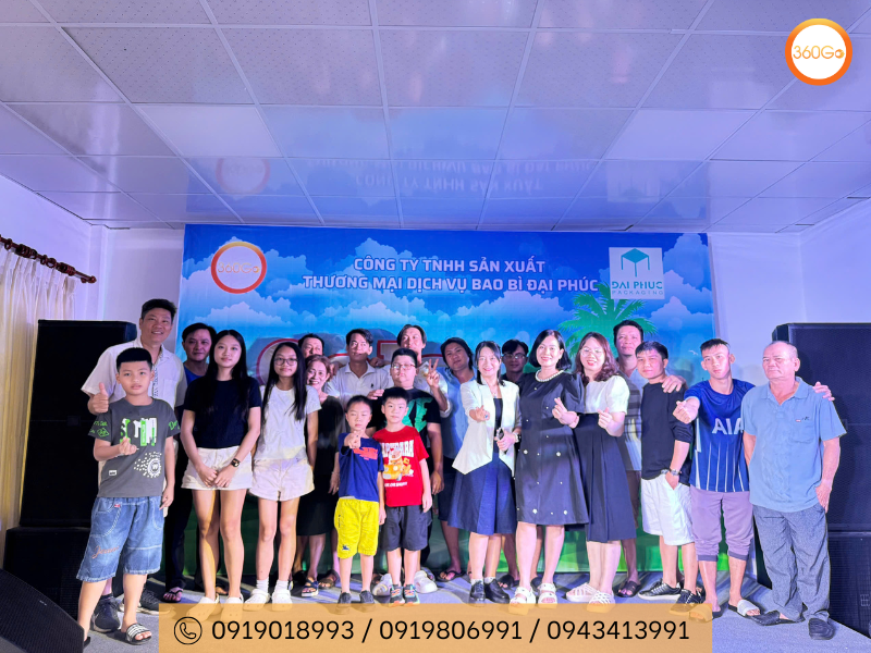 360Go với Công ty Bao Bì Đại Phúc - Du lịch 360Go 
